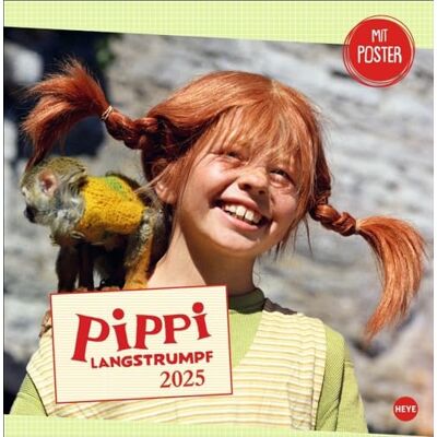 Heye Pippi Langstrumpf Broschurkalender 2025: Szenen aus der beliebten Verfilmung des Klassikers von Astrid Lindgren in einem praktischen Termin-Kalender. ... (Kino-Entertainment Kalender ) Heye Pippi Langstrumpf Broschurkalender 2025: Szenen aus der beliebten Verfilmung des Klassikers von Astrid Lindgren in einem praktischen Termin-Kalender. ... (Kino-Entertainment Kalender )