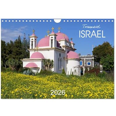CALVENDO Traumziel Israel (Wandkalender 2026 DIN A4 quer), Monatskalender: Eine farbenfrohe Bilder-Reise durch das Heilige Land ( Orte) CALVENDO Traumziel Israel (Wandkalender 2026 DIN A4 quer), Monatskalender: Eine farbenfrohe Bilder-Reise durch das Heilige Land ( Orte)