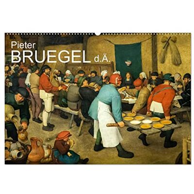 CALVENDO Pieter Bruegel d.Ä. (Wandkalender 2026 DIN A2 quer), Monatskalender: Pieter Bruegel der Ältere, der "Bauernbruegel", ein Maler der Niederländischen Renaissance ( Kunst) CALVENDO Pieter Bruegel d.Ä. (Wandkalender 2026 DIN A2 quer), Monatskalender: Pieter Bruegel der Ältere, der "Bauernbruegel", ein Maler der Niederländischen Renaissance ( Kunst)