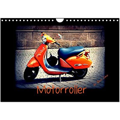 CALVENDO Motorroller (Wandkalender 2026 DIN A4 quer), Monatskalender: Das Kultfahrzeug ( Mobilitaet) CALVENDO Motorroller (Wandkalender 2026 DIN A4 quer), Monatskalender: Das Kultfahrzeug ( Mobilitaet)