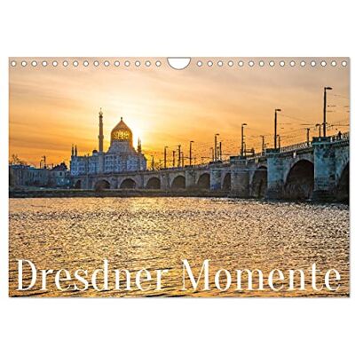 CALVENDO Dresdner Momente (Wandkalender 2026 DIN A4 quer), Monatskalender: 12 Momente aus Dresden und Umgebung ( Orte) CALVENDO Dresdner Momente (Wandkalender 2026 DIN A4 quer), Monatskalender: 12 Momente aus Dresden und Umgebung ( Orte)