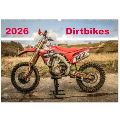 CALVENDO Dirtbikes 2026 (Wandkalender 2026 DIN A2 quer), Monatskalender: Motocross vom Feinsten ( Sport) CALVENDO Dirtbikes 2026 (Wandkalender 2026 DIN A2 quer), Monatskalender: Motocross vom Feinsten ( Sport)