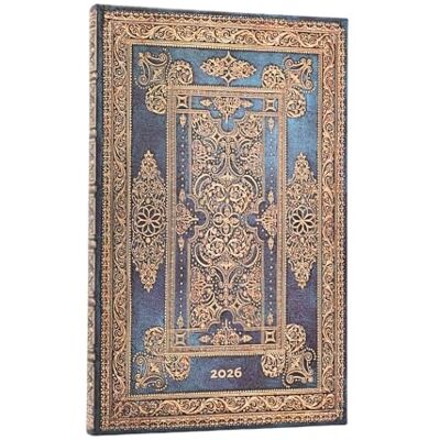 Paperblanks 2026 Blue Luxe (Luxe Design) Maxi 12-month Horizontal Hardcover Flexi Dayplanner 2026 (Elastic Band Closure) Paperblanks 2026 Blue Luxe (Luxe Design) Maxi 12-month Horizontal Hardcover Flexi Dayplanner 2026 (Elastic Band Closure)
