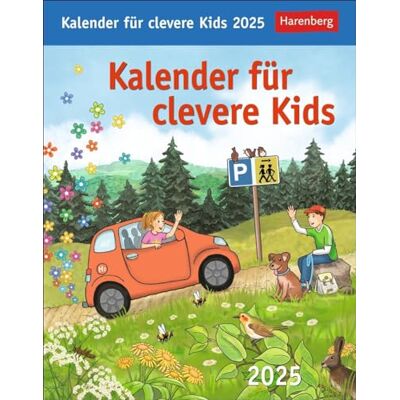 Harenberg Kalender für clevere Kids Tagesabreißkalender 2025: Täglich neues Wissen für Kinder ab 8. Abreißkalender für jeden Tag, mit spannenden Fragen und kinderleichten Erklärungen Harenberg Kalender für clevere Kids Tagesabreißkalender 2025: Täglich neues Wissen für Kinder ab 8. Abreißkalender für jeden Tag, mit spannenden Fragen und kinderleichten Erklärungen
