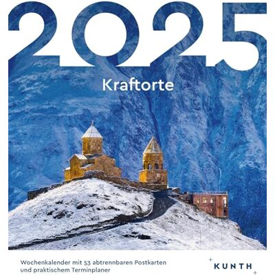 KUNTH Kraftorte Postkartenkalender 2025: Hochwertiger Tischkalender mit 53 traumhaften Postkarten (auch zum Aufhängen) KUNTH Kraftorte Postkartenkalender 2025: Hochwertiger Tischkalender mit 53 traumhaften Postkarten (auch zum Aufhängen)