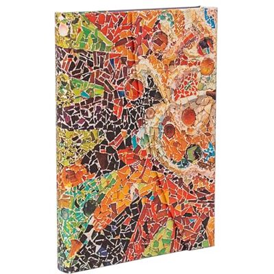 Paperblanks Notizbuch Gaudis Sonne Midi Liniert: Hardcover mit Klappumschlag (Gaudi's Mosaics) Paperblanks Notizbuch Gaudis Sonne Midi Liniert: Hardcover mit Klappumschlag (Gaudi's Mosaics)