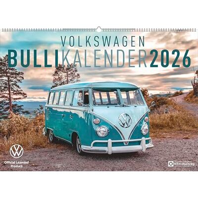 arti promotion Volkswagen Bulli Kalender 2026 arti promotion Volkswagen Bulli Kalender 2026