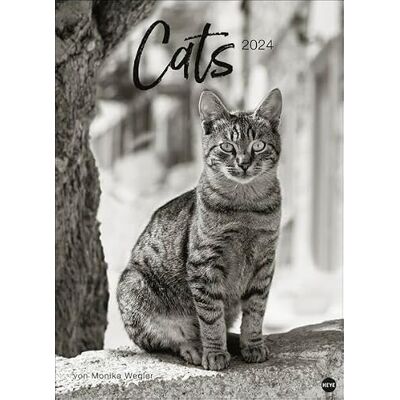 Heye Monika Wegler: Cats Edition 2024. Elegante Samtpfoten in schwarz-weiß in einem XXL-Kalender. Tierkalender 2024 im Großformat. Hochwertiger großer Fotokalender für Katzenfans. Heye Monika Wegler: Cats Edition 2024. Elegante Samtpfoten in schwarz-weiß in einem XXL-Kalender. Tierkalender 2024 im Großformat. Hochwertiger großer Fotokalender für Katzenfans.