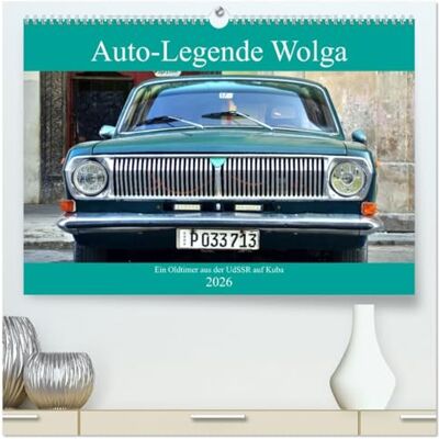 CALVENDO Auto-Legende Wolga Ein Oldtimer aus der UdSSR auf Kuba (hochwertiger Premium Wandkalender 2026 DIN A2 quer), Kunstdruck in Hochglanz: Der ... WOLGA GAZ-24 auf Kuba ( Mobilitaet) CALVENDO Auto-Legende Wolga Ein Oldtimer aus der UdSSR auf Kuba (hochwertiger Premium Wandkalender 2026 DIN A2 quer), Kunstdruck in Hochglanz: Der ... WOLGA GAZ-24 auf Kuba ( Mobilitaet)