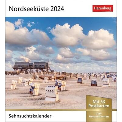 Harenberg Nordseeküste Sehnsuchtskalender 2024. Reise-Kalender mit 53 hochwertigen Postkarten der schönsten Reiseziele an der Nordsee. Postkartenkalender 2024: ... Postkarten (Sehnsuchtskalender von ) Harenberg Nordseeküste Sehnsuchtskalender 2024. Reise-Kalender mit 53 hochwertigen Postkarten der schönsten Reiseziele an der Nordsee. Postkartenkalender 2024: ... Postkarten (Sehnsuchtskalender von )