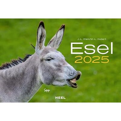 Heel Verlag GmbH Esel Kalender 2025: Der Tierkalender mit den charmanten Namen Wandkalender Heel Verlag GmbH Esel Kalender 2025: Der Tierkalender mit den charmanten Namen Wandkalender