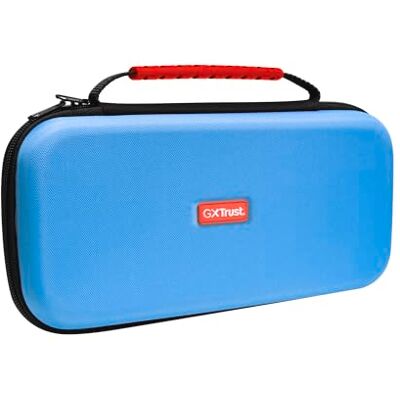 GXTrust 1251B Tasche für Nintendo Switch 2, Switch Hülle mit Stoßfeste Design, Tragegriff, Aufbewahrung für 4 Joy-Con, Schutzhülle mit Tasche für Handgelenksriemen und 12 Spiele GXTrust 1251B Tasche für Nintendo Switch 2, Switch Hülle mit Stoßfeste Design, Tragegriff, Aufbewahrung für 4 Joy-Con, Schutzhülle mit Tasche für Handgelenksriemen und 12 Spiele