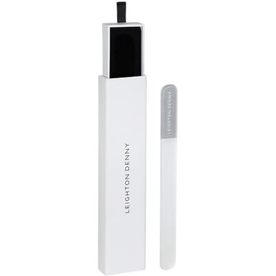 Leighton Denny Kristall-Nagelfeile - Professionelle Größe - Aluminiumkoffer Leighton Denny Kristall-Nagelfeile - Professionelle Größe - Aluminiumkoffer