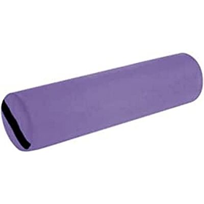 Quirumed Rollkissen, 55 x 15 cm, Lila, Kunstleder, Schaumstofffüllung, für Yoga, für Fitness, für Massage Quirumed Rollkissen, 55 x 15 cm, Lila, Kunstleder, Schaumstofffüllung, für Yoga, für Fitness, für Massage