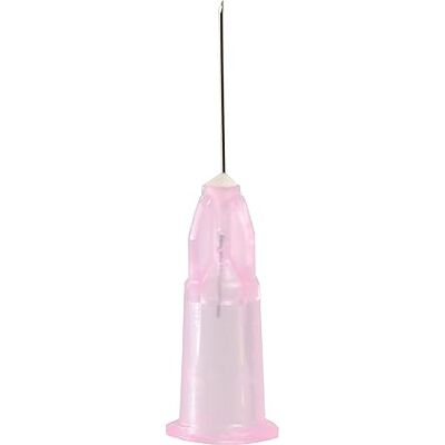 GIMA Biotekne Sklerotherapie-Nadel Filler 32G 0,23x12mm, Meso-relle Hypodermie zum einmaligen Gebrauch, scharf, Packung mit 100 Stück, rosa, 23684 GIMA Biotekne Sklerotherapie-Nadel Filler 32G 0,23x12mm, Meso-relle Hypodermie zum einmaligen Gebrauch, scharf, Packung mit 100 Stück, rosa, 23684