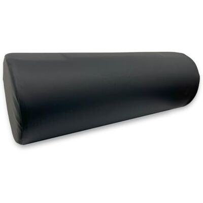 Quirumed Rollkissen, 55 x 20 cm, Schwarz, Kunstleder, Ergonomisch, mit Schaumstoff Gefüllt, für Yoga, Fitness und Massage Quirumed Rollkissen, 55 x 20 cm, Schwarz, Kunstleder, Ergonomisch, mit Schaumstoff Gefüllt, für Yoga, Fitness und Massage