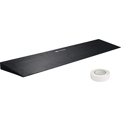 VEVOR Schwellenrampe Vollgummi Türschwellenrampe Max. Tragfähigkeit bis zu 15Tonnen Bordsteinrampe 90x20x3cm Rollstuhlrampe mit doppelseitigem Klebeband Auffahrrampe Gummirampe Selbst zum Schneiden VEVOR Schwellenrampe Vollgummi Türschwellenrampe Max. Tragfähigkeit bis zu 15Tonnen Bordsteinrampe 90x20x3cm Rollstuhlrampe mit doppelseitigem Klebeband Auffahrrampe Gummirampe Selbst zum Schneiden