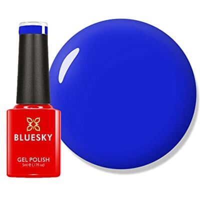 Bluesky Gel-Nagellack, Blue Bamboo – Neon32, Hell, Blau, Langanhaltend, Splitterresistent, 5 ml (Trocknen unter UV-LED-Lampe erforderlich) Bluesky Gel-Nagellack, Blue Bamboo – Neon32, Hell, Blau, Langanhaltend, Splitterresistent, 5 ml (Trocknen unter UV-LED-Lampe erforderlich)
