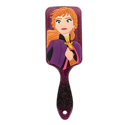 Disney DIE EISKÖNIGIN II – 3D-Silikonhaarbürste Anna – Haarstyling-Accessoire für alle Haartypen – Einfaches, sanftes & unterhaltsames Entwirren – Offizielles -Produkt Disney DIE EISKÖNIGIN II – 3D-Silikonhaarbürste Anna – Haarstyling-Accessoire für alle Haartypen – Einfaches, sanftes & unterhaltsames Entwirren – Offizielles -Produkt