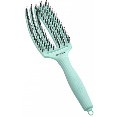 Olivia Garden Fingerbrush Care Iconic Medium Mint Detangler Bürste mit Wildschweinborsten & Nylon für gesundes und glänzendes Haar Olivia Garden Fingerbrush Care Iconic Medium Mint Detangler Bürste mit Wildschweinborsten & Nylon für gesundes und glänzendes Haar