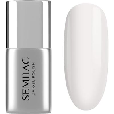 Semilac UV Nagellack T32 Top No Wipe Milky Dust 7 ml – Milchiger Top Coat mit irisierendem Schimmer – Zarter Glow für elegante Naildesigns Semilac UV Nagellack T32 Top No Wipe Milky Dust 7 ml – Milchiger Top Coat mit irisierendem Schimmer – Zarter Glow für elegante Naildesigns
