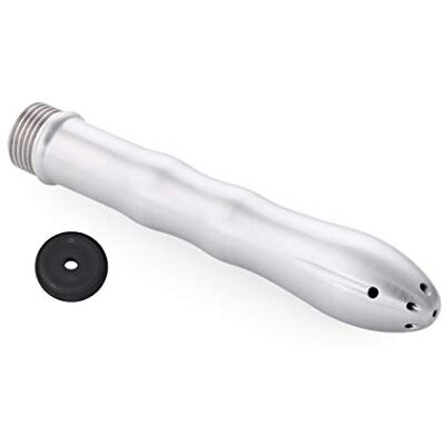 Promed Duschaufsatz Analdusche für Frauen & Männer, Edelstahl Vaginal Dusche & Intim Dusche, Klistier Enema mit 10 Düsen, Klistiergerät für Intimreinigung oder Darmreinigung autoklavierbar Promed Duschaufsatz Analdusche für Frauen & Männer, Edelstahl Vaginal Dusche & Intim Dusche, Klistier Enema mit 10 Düsen, Klistiergerät für Intimreinigung oder Darmreinigung autoklavierbar