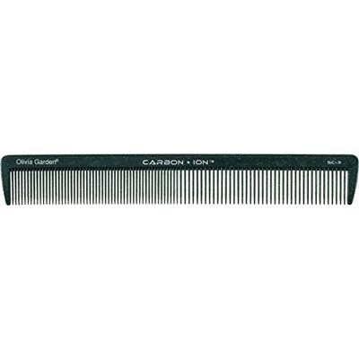 Olivia Garden Carbon + Ion Haarschneidekamm, Typ SC-3 mit abgerundeten Kammzähnen Olivia Garden Carbon + Ion Haarschneidekamm, Typ SC-3 mit abgerundeten Kammzähnen