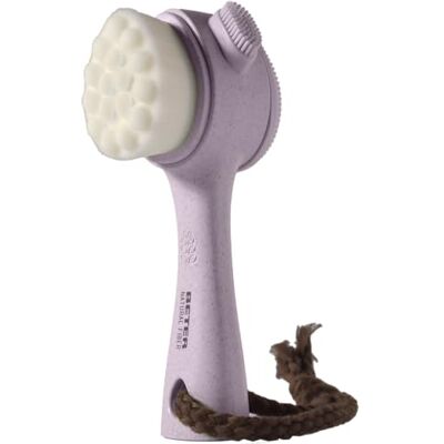 Beter 3 in 1 Gesichtsreinigungsbürste Natural Fiber, Massiert, Reinigt und Peelt, Mit synthetischen Filamenten ideal zum Peelen des Gesichts, Gesichtsreiniger für Poren und Mitesser, Skin Care, Rosa Beter 3 in 1 Gesichtsreinigungsbürste Natural Fiber, Massiert, Reinigt und Peelt, Mit synthetischen Filamenten ideal zum Peelen des Gesichts, Gesichtsreiniger für Poren und Mitesser, Skin Care, Rosa