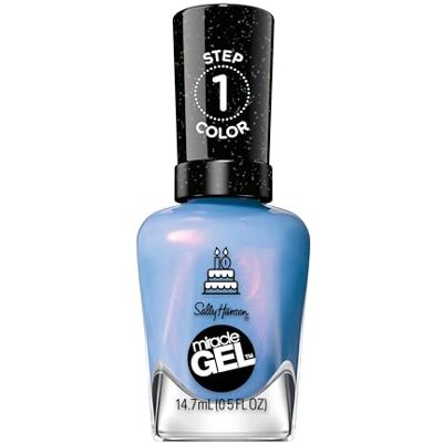 Hansen Miracle Gel™, One Gel of a Party It's Sherbert Day, Langanhaltend, gelähnliche Formel, keine UV-Lampe erforderlich, blauer Nagellack Hansen Miracle Gel™, One Gel of a Party It's Sherbert Day, Langanhaltend, gelähnliche Formel, keine UV-Lampe erforderlich, blauer Nagellack
