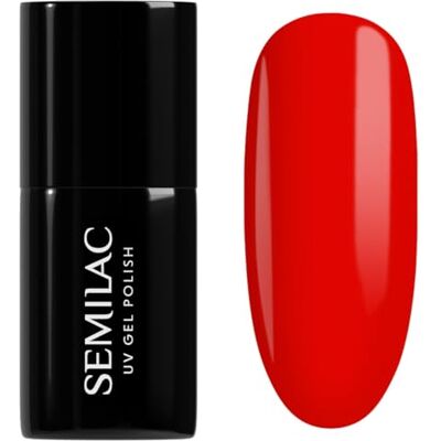Semilac UV Nagellack 317 Neon Red 7ml Gel Nagellack für Nägel Semilac UV Nagellack 317 Neon Red 7ml Gel Nagellack für Nägel