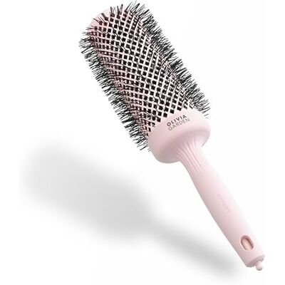 Olivia Garden Expert Blowout Speed – Pastellrosa 55 Keramik-Rundbürste mit extra langem Barrel für 25% schnellere Blowouts Olivia Garden Expert Blowout Speed – Pastellrosa 55 Keramik-Rundbürste mit extra langem Barrel für 25% schnellere Blowouts