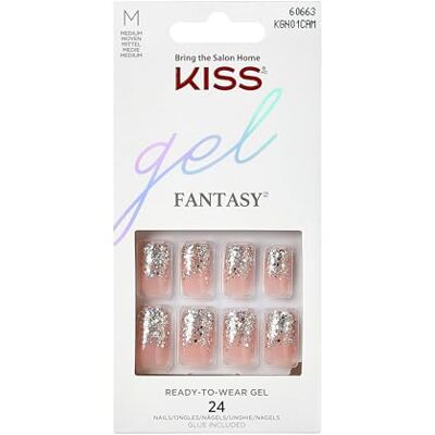 Kiss Gel Fantasy Nails Fanciful, 24 Stück Kiss Gel Fantasy Nails Fanciful, 24 Stück