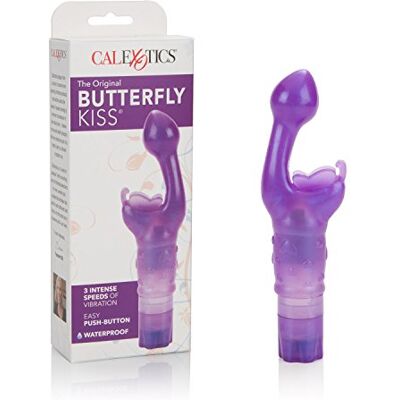 CalExotics The Original" Butterfly Kiss Vibrator Violett CalExotics The Original" Butterfly Kiss Vibrator Violett