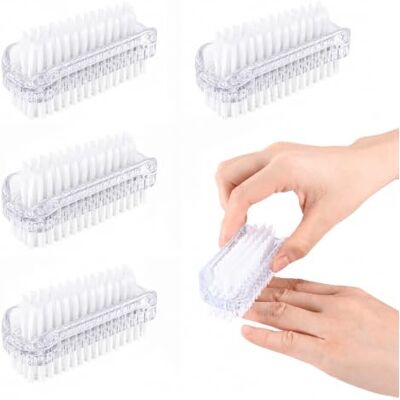Carehabi Nagelbürste 4 Stück, Doppelseitige Handbürste für Hände und Nägel Für mehrere Waschplätze im Haushalt, Bad und Reise, Handwaschbürste, Fingernagelbürste, Fingerbürste Carehabi Nagelbürste 4 Stück, Doppelseitige Handbürste für Hände und Nägel Für mehrere Waschplätze im Haushalt, Bad und Reise, Handwaschbürste, Fingernagelbürste, Fingerbürste