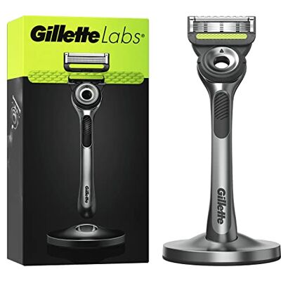 Gillette Labs mit Peelingstange, Rasierer für Herren, 1 Griff – 1 Nachfüllklinge Gillette Labs mit Peelingstange, Rasierer für Herren, 1 Griff – 1 Nachfüllklinge