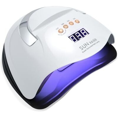 vonsera UV-Lampe für Gelnägel, UV LED Nagellampe 220 W, Nageltrockner mit 66 LED-Lichtperlen, LCD-Display, 4 Timerstufen 10/30/60/99 s, Abnehmbare Bodenplatte, Tragegriff für Gelnägel vonsera UV-Lampe für Gelnägel, UV LED Nagellampe 220 W, Nageltrockner mit 66 LED-Lichtperlen, LCD-Display, 4 Timerstufen 10/30/60/99 s, Abnehmbare Bodenplatte, Tragegriff für Gelnägel
