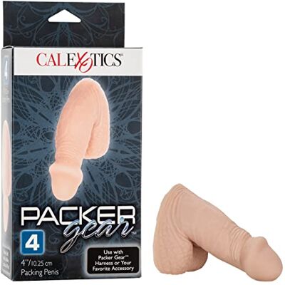 CalExotics Packer Gear Packing Penis 4"/10.25 cm ebenholz CalExotics Packer Gear Packing Penis 4"/10.25 cm ebenholz