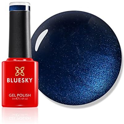 Bluesky -Gel -Nagellack, Mitternachtsschwimmen, Mini, 80539, Blau, Kobalt, langlebig, chipbeständig, 5 ml erfordert die Trocknung unter UV -LED -Lampe Bluesky -Gel -Nagellack, Mitternachtsschwimmen, Mini, 80539, Blau, Kobalt, langlebig, chipbeständig, 5 ml erfordert die Trocknung unter UV -LED -Lampe
