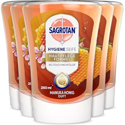 Sagrotan Handseifen-Nachfüllung - Mandelblüte & Manuka-Honig - Handwäsche Sagrotan Handseifen-Nachfüllung - Mandelblüte & Manuka-Honig - Handwäsche