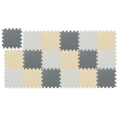 Relaxdays Puzzlematte, 18-teiliges Spielmatte Set, 30 x 30 cm, schadstofffrei, Eva Schaumstoff, Kinderzimmer, Mehrfarbig Relaxdays Puzzlematte, 18-teiliges Spielmatte Set, 30 x 30 cm, schadstofffrei, Eva Schaumstoff, Kinderzimmer, Mehrfarbig