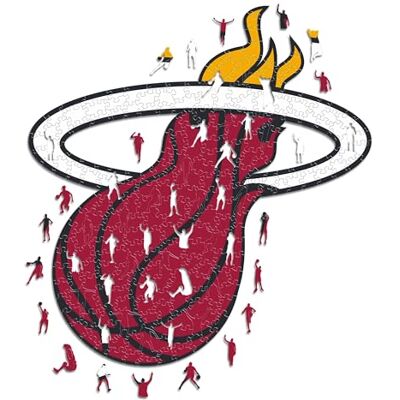 ICONIC Puzzles - Miami Heat - Logo - 500 Teile - Puzzle ICONIC Puzzles - Miami Heat - Logo - 500 Teile - Puzzle