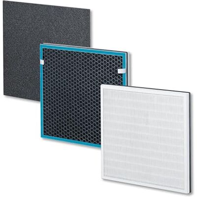 Beurer LR 210/LR 200 Filter Nachkaufset, dreischichtiges Filtersystem, HEPA-Filter H13, Aktivkohlefilter, Vorfilter, für die Luftreiniger LR 210 und LR 200 Beurer LR 210/LR 200 Filter Nachkaufset, dreischichtiges Filtersystem, HEPA-Filter H13, Aktivkohlefilter, Vorfilter, für die Luftreiniger LR 210 und LR 200