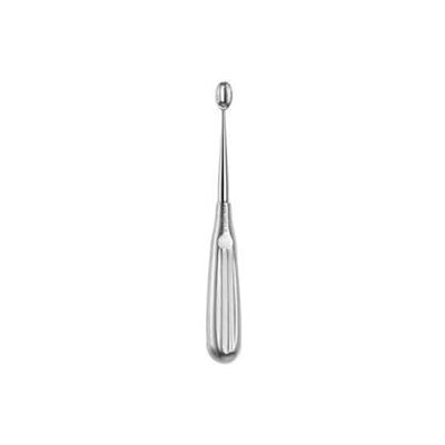 GIMA Volkmann Knochenlöffel, Edelstahl, 17 cm, Schliff 6-9 mm, 80057 GIMA Volkmann Knochenlöffel, Edelstahl, 17 cm, Schliff 6-9 mm, 80057