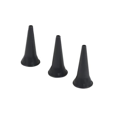GIMA Mini Einweg-Ohrenspekulum, Ø 4 mm, Graue Farbe, Latexfrei, Packung mit 250 Stücken GIMA Mini Einweg-Ohrenspekulum, Ø 4 mm, Graue Farbe, Latexfrei, Packung mit 250 Stücken