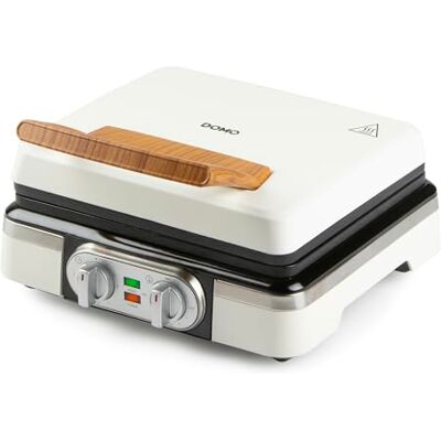 DOMO Belgisches Waffeleisen – 1520W mit Timer, Keramikbeschichtung DOMO Belgisches Waffeleisen – 1520W mit Timer, Keramikbeschichtung