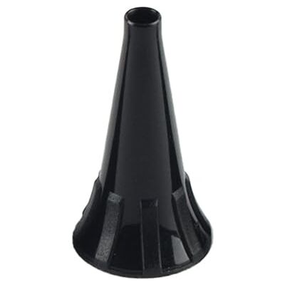 GIMA Mini Einweg-Ohrenspekulum, Ø 4 mm, Schwarze Farbe, Latexfrei, Packung mit 100 Stücken GIMA Mini Einweg-Ohrenspekulum, Ø 4 mm, Schwarze Farbe, Latexfrei, Packung mit 100 Stücken