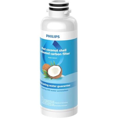 Philips Water PRO Umkehrosmose-ersatz-Geschmacksfilter ADD547/10 Ersatzfilter mit Aktivkohle aus Kokosnussschalen für besser schmeckendes Wasser, 2000L/1 Jahr Philips Water PRO Umkehrosmose-ersatz-Geschmacksfilter ADD547/10 Ersatzfilter mit Aktivkohle aus Kokosnussschalen für besser schmeckendes Wasser, 2000L/1 Jahr