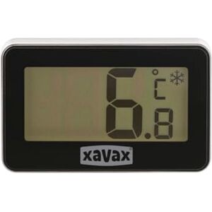Xavax Kühlschrankthermometer digital (Thermometer für Gefrierschrank, Kühltruhe, Kühlschrank, kabelloses Temperaturmessgerät, zum Stellen, Hängen, magnetisch befestigen) schwarz Xavax Kühlschrankthermometer digital (Thermometer für Gefrierschrank, Kühltruhe, Kühlschrank, kabelloses Temperaturmessgerät, zum Stellen, Hängen, magnetisch befestigen) schwarz