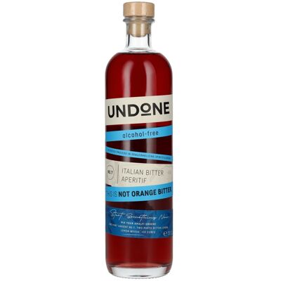 Undone No. 7 (Nicht) Orangener Bitter 70 cl. - Bitter Undone No. 7 (Nicht) Orangener Bitter 70 cl. - Bitter