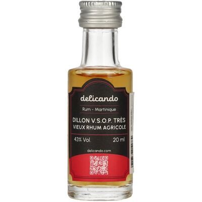 Rhum Dillon Dillon V.S.O.P. Très Vieux Rhum Agricole 43% Vol. 0,02l Rhum Dillon Dillon V.S.O.P. Très Vieux Rhum Agricole 43% Vol. 0,02l